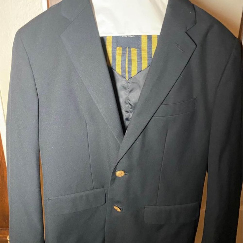 Boys Blue Nautica Blazer - size 12